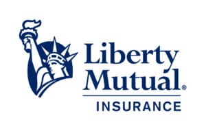 Liberty Mutual Insurance logo featuring the Statue of Liberty.