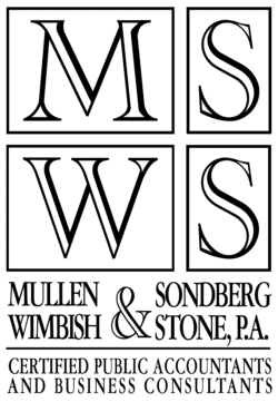 Mullen & Sondberg, Wimbish & Stone, P.A. logo, Certified Public Accountants.