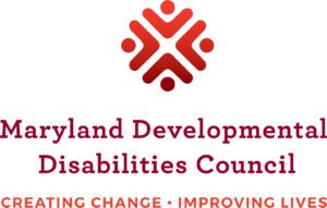 Maryland Developmental Disabilities Council logo: Creating change, improving lives.